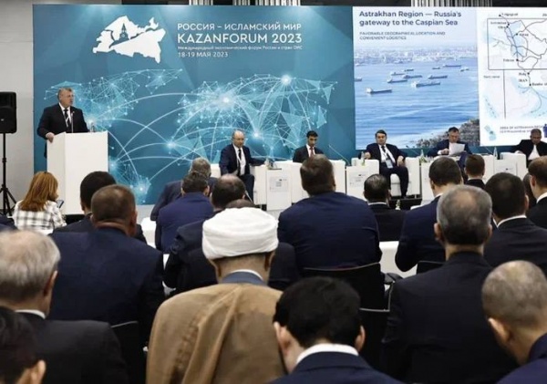 Игорь Бабушкин рассказал о развитии МТК «Север – Юг» на площадке XIV Международного экономического форума «Россия – Исламский мир: KazanForum